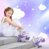 Kids Roller Skates - Adjustable Light Up Skates for Girls & Boys