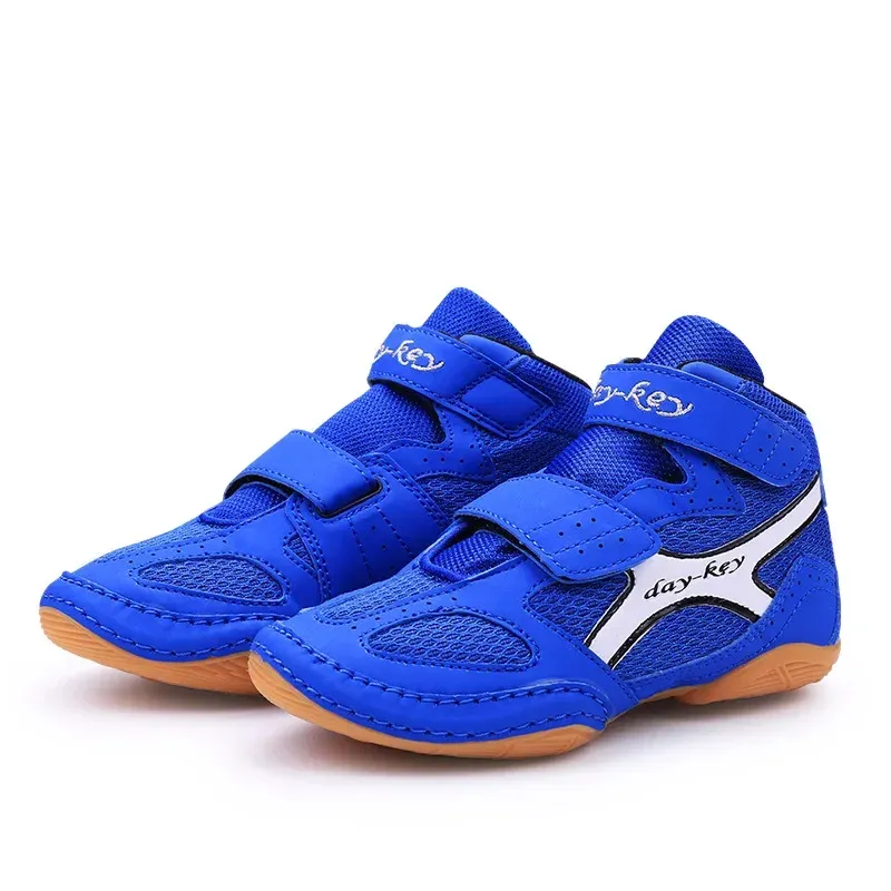 Wrestling Shoe Fighting Boxing Shoes Rubber Outsole Breathable For Men WOmen Child