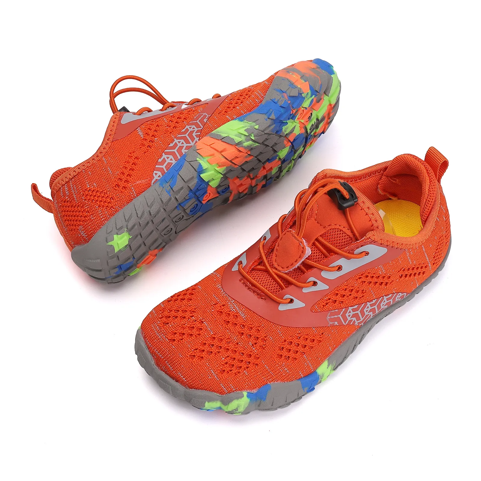 Kids Water Shoes Children Barefoot Shoes Comfortable Trail Running Shoes Breathable Non-Slip Hiking Shoes Aqua Shoes Sports