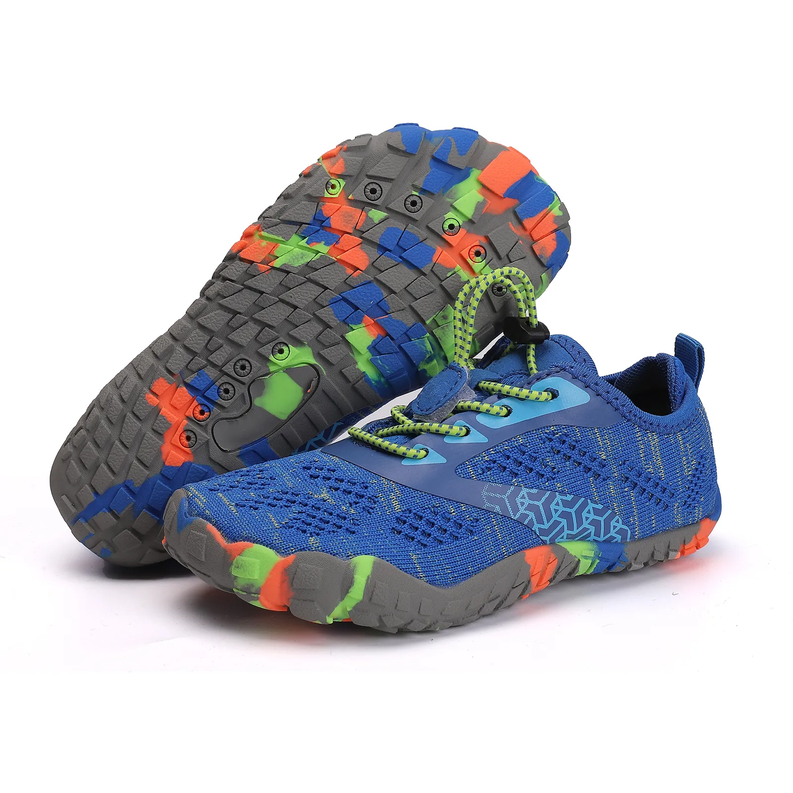 Kids Water Shoes Children Barefoot Shoes Comfortable Trail Running Shoes Breathable Non-Slip Hiking Shoes Aqua Shoes Sports