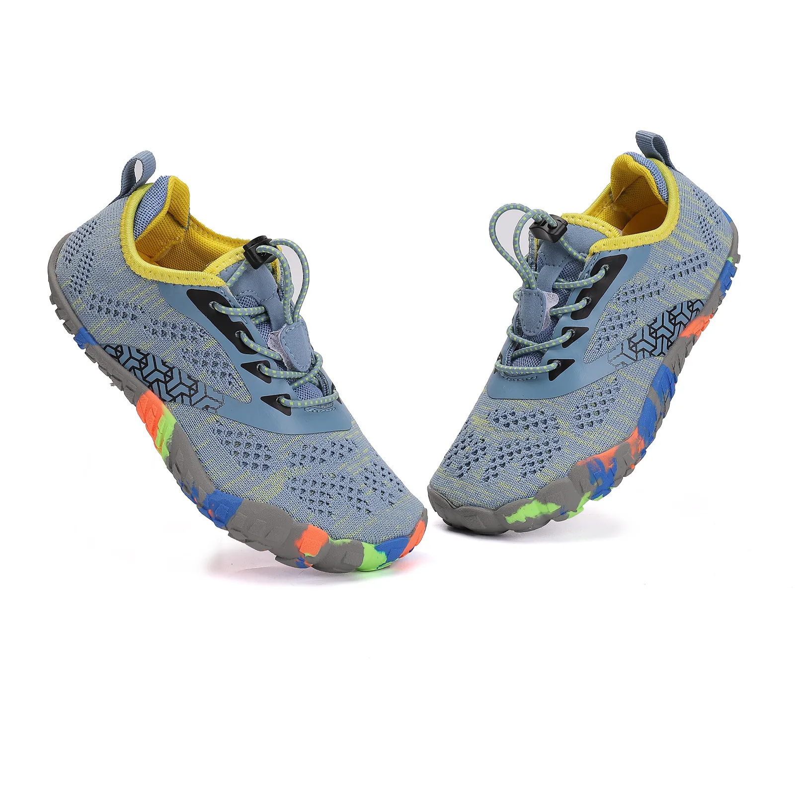 Kids Water Shoes Children Barefoot Shoes Comfortable Trail Running Shoes Breathable Non-Slip Hiking Shoes Aqua Shoes Sports