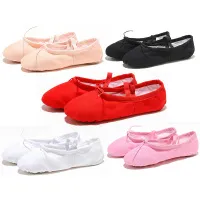 Soft Ballet Shoes – Canvas Dance Slippers for Women & Men