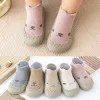 Baby First Walkers – Cute Cartoon Animal Rubber Sole Shoes