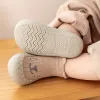 Baby First Walkers – Cute Cartoon Animal Rubber Sole Shoes