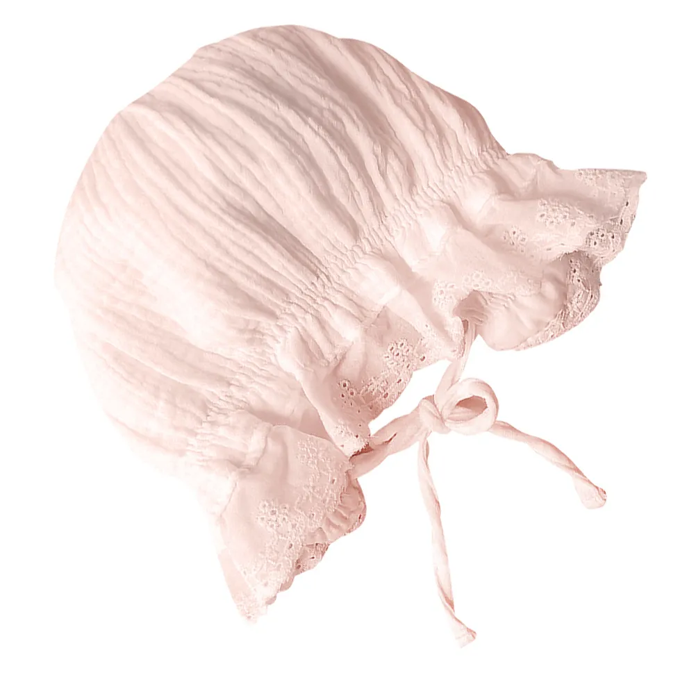 Sunshade Court Hat Little Girl Lace Newborn Baby Summer Toddler Hats for Child Beach