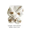 Bear Print Baby Scarf – Warm Winter Neckerchief for Kids