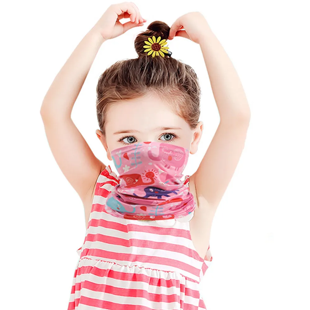 Child Neck Gaiter – Cute Cartoon Scarf for Boys & Girls