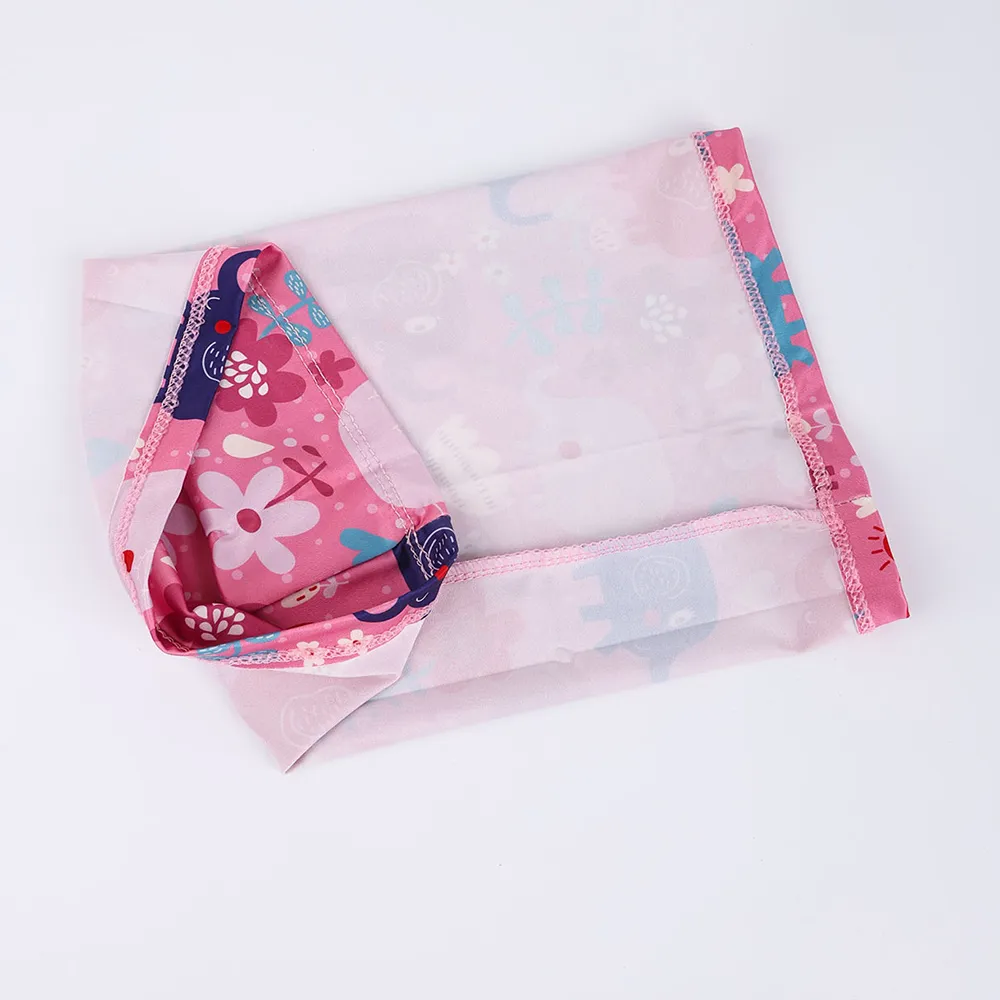 1-4 years Summer Autumn Child Neck Gaiter Ice Silk Baby Scarf Outdoor Girl Scarf Kids Collar Children Scarf Boy Neckerchief