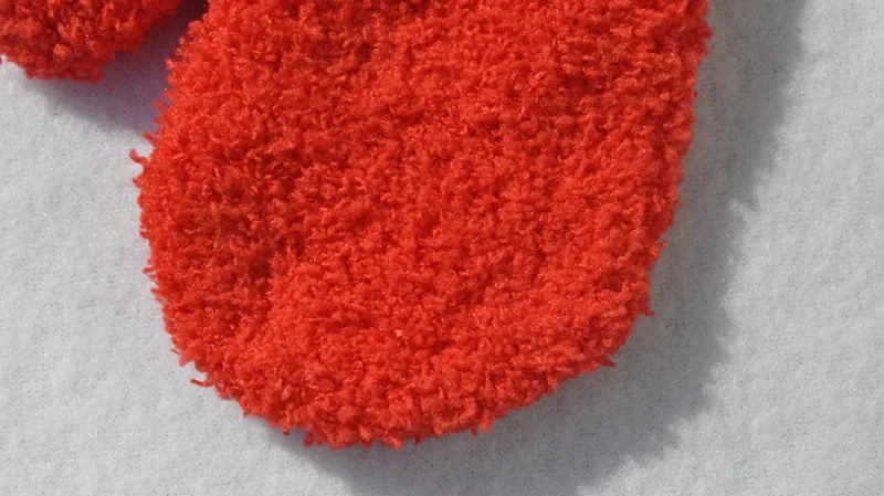 Warm Plush Thick Warm Baby Gloves Winter Plus Velvet Mittens Children Kid Coral Fleece Full Finger Gloves For 1-4Y Kids Gloves