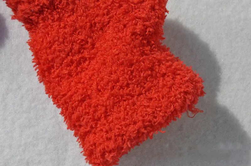 Warm Plush Thick Warm Baby Gloves Winter Plus Velvet Mittens Children Kid Coral Fleece Full Finger Gloves For 1-4Y Kids Gloves