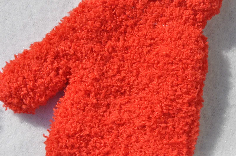 Warm Plush Thick Warm Baby Gloves Winter Plus Velvet Mittens Children Kid Coral Fleece Full Finger Gloves For 1-4Y Kids Gloves