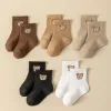 Cute Cartoon Baby Socks – Unisex Infant Mid-Calf Footwear
