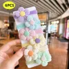 Girls Elastic Hair Bands – Flower Style Headwear for Parties