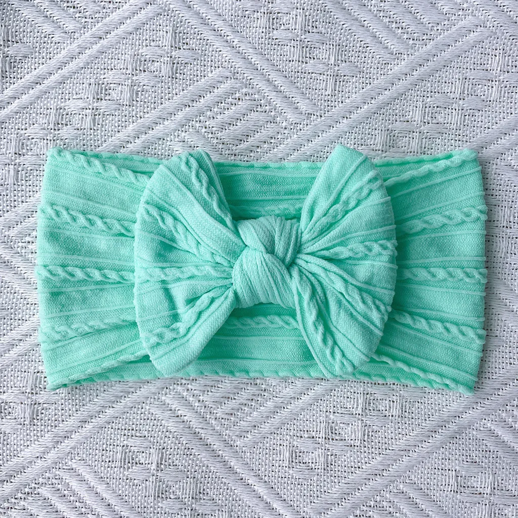 1Pcs Cute Bows Baby Headband Soft Elastic Baby Girl Hair Bands for Newborn Infant Turban Headwear Baby Hair Accessories