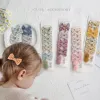 Lovely Bows Hair Clips for Girls – Fabric Barrettes Set