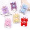 Baby Hair Bows Clips – Cute Cotton Barrettes for Girls