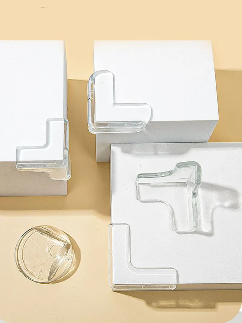 4Pcs/8Pcs/12Pcs Child Baby Safety Silicone Protector Table Corner Edge Protection Cover Children Anticollision Edge & Guards