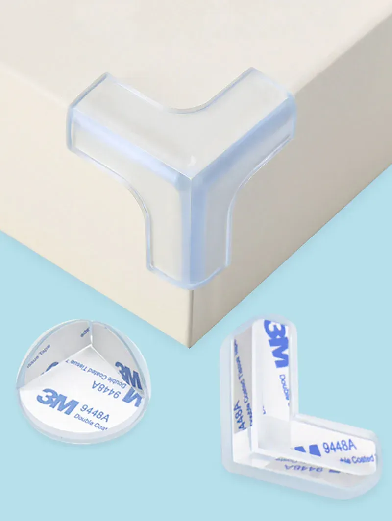 4Pcs/8Pcs/12Pcs Child Baby Safety Silicone Protector Table Corner Edge Protection Cover Children Anticollision Edge & Guards