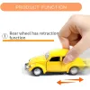 Alloy Beetle Shaped Car Model – Vintage Vehicle Ornament