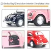 Alloy Beetle Shaped Car Model – Vintage Vehicle Ornament