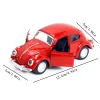 Alloy Beetle Shaped Car Model – Vintage Vehicle Ornament