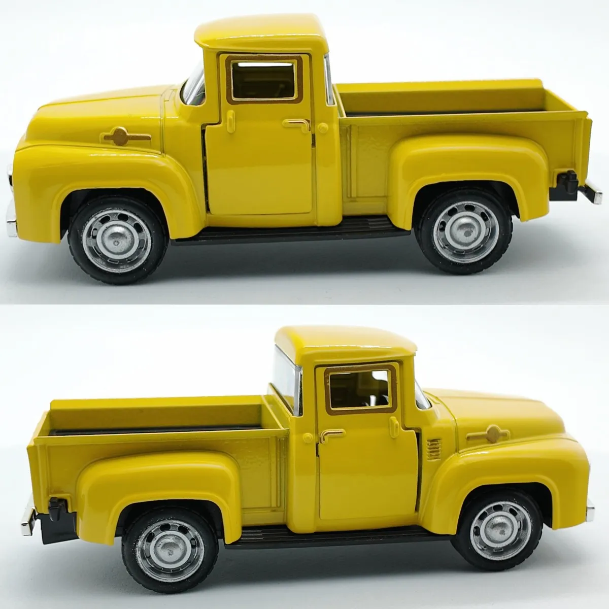 1:32 Classic Pickups Truck Simulation Car Model Alloy Pull Back Diecast Vehicle For Boys Children Christmas Decoration Toy