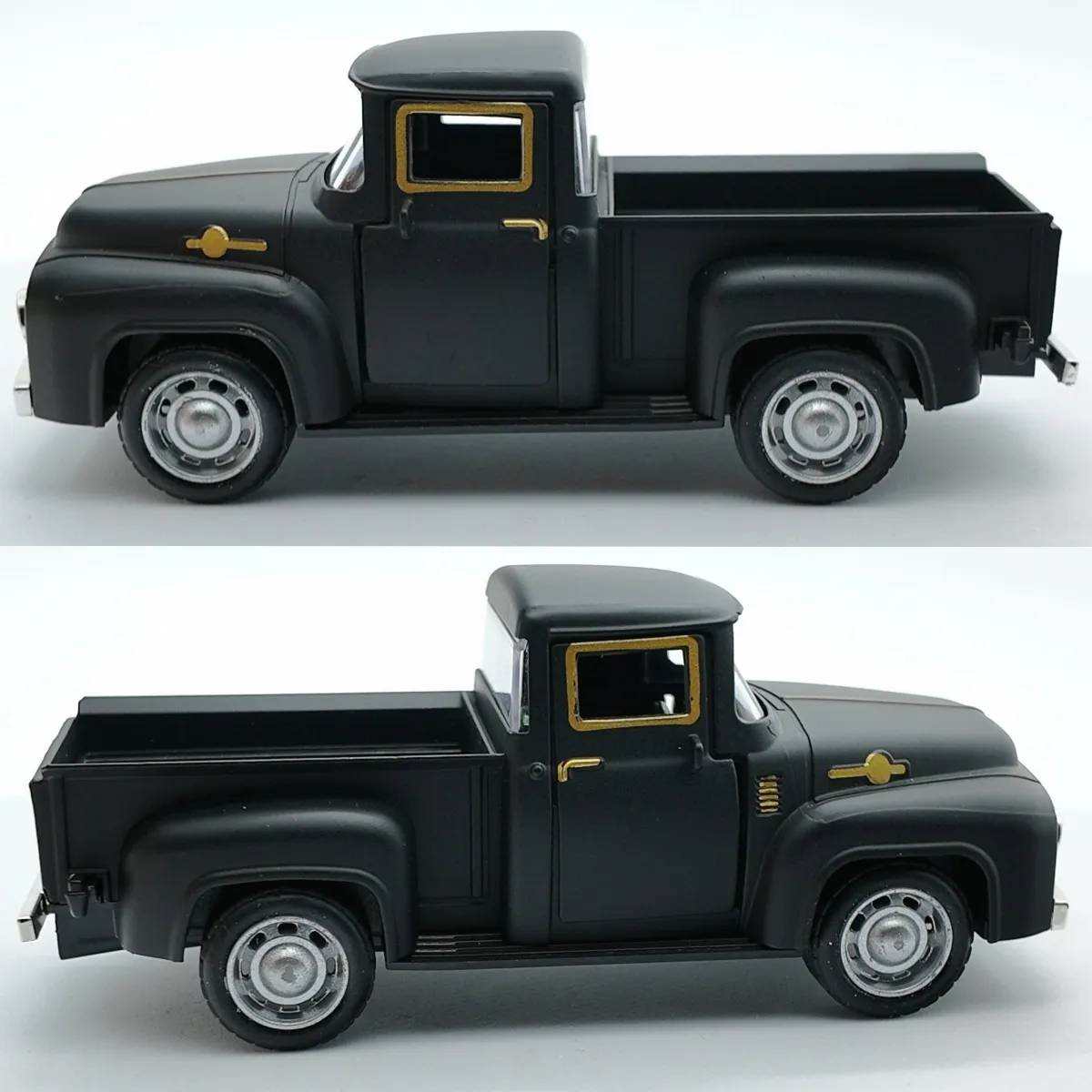 1:32 Classic Pickups Truck Simulation Car Model Alloy Pull Back Diecast Vehicle For Boys Children Christmas Decoration Toy