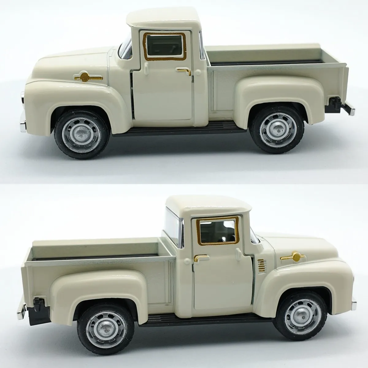 1:32 Classic Pickups Truck Simulation Car Model Alloy Pull Back Diecast Vehicle For Boys Children Christmas Decoration Toy