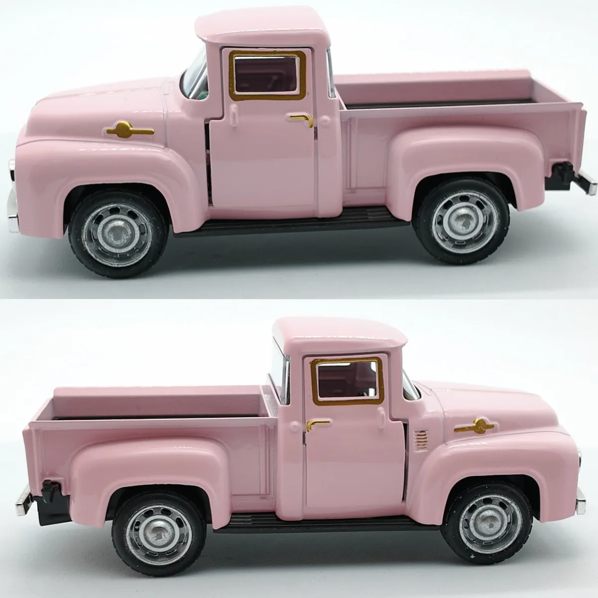 1:32 Classic Pickups Truck Simulation Car Model Alloy Pull Back Diecast Vehicle For Boys Children Christmas Decoration Toy