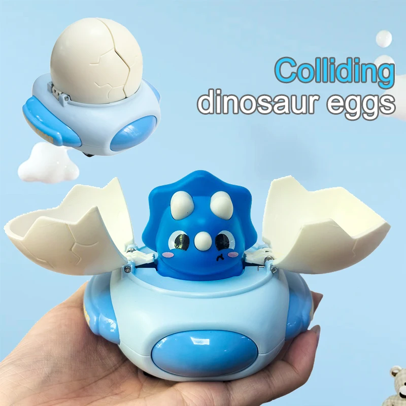 Cartoon Dinosaur Egg Impact Vehicle – Fun Bumper Car Toy