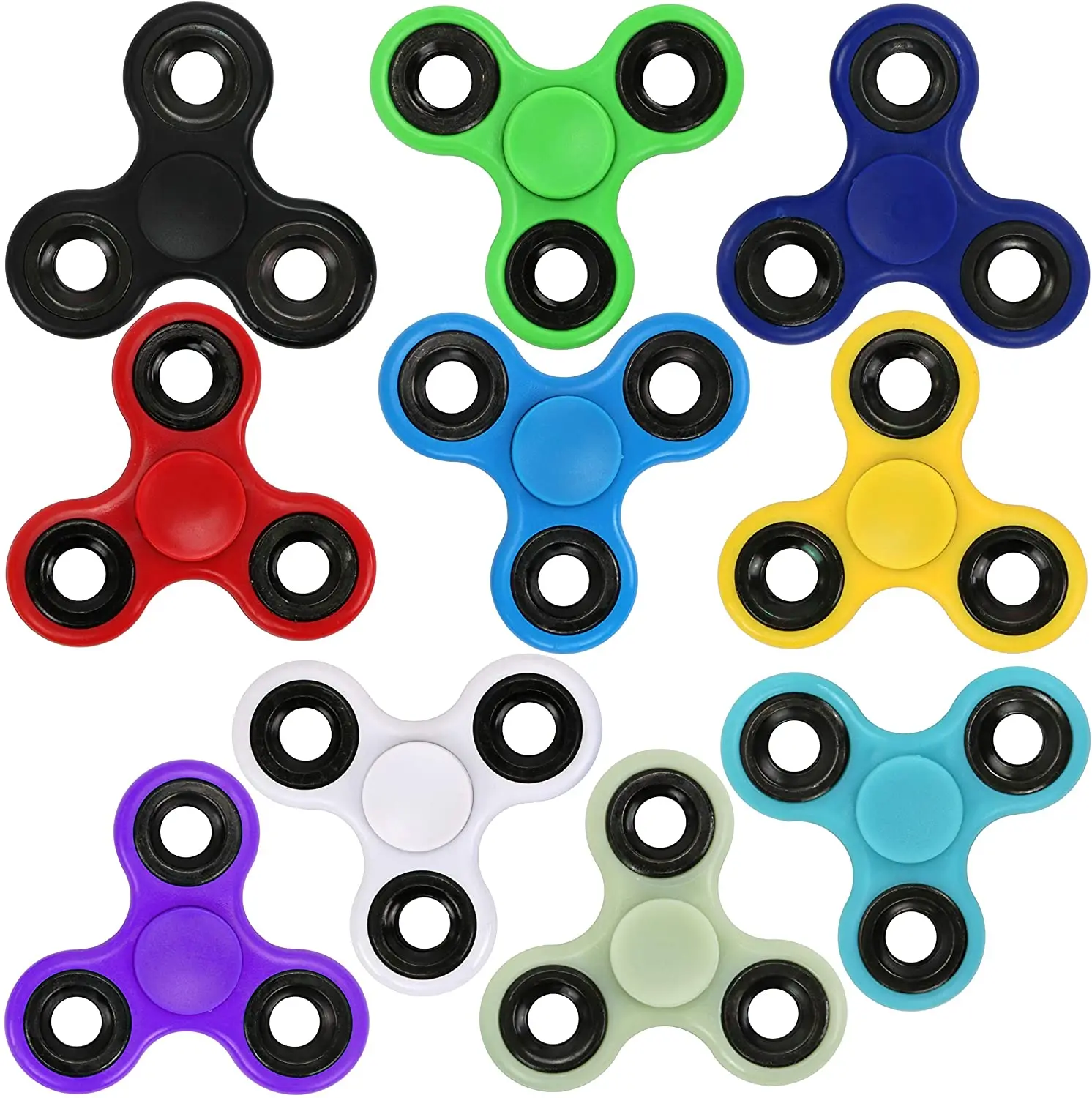 Fidget Spinner EDC Tri-Spinner – Focus & Stress Relief Toy