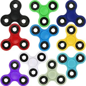 ABS Fidget Spinner EDC Spinner For Autism ADHD Anti Stress Tri-Spinner High Quality Adult Kids Funny Toys