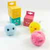 Interactive Cat Toy – Electric Plush Ball with Sound & Catnip