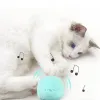 Interactive Cat Toy – Electric Plush Ball with Sound & Catnip