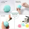 Interactive Cat Toy – Electric Plush Ball with Sound & Catnip
