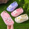 Girls’ Flower Sandals – Comfortable Beach & Home Shoes
