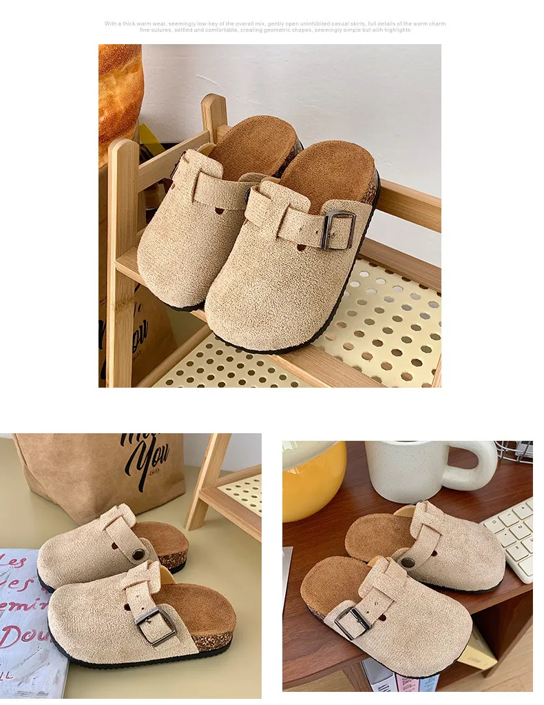 Children's Outdoor Slippers, Casual Flat Shoes, Breathable Outdoor Shoes Suitable For Indoor And Outdoor Activities