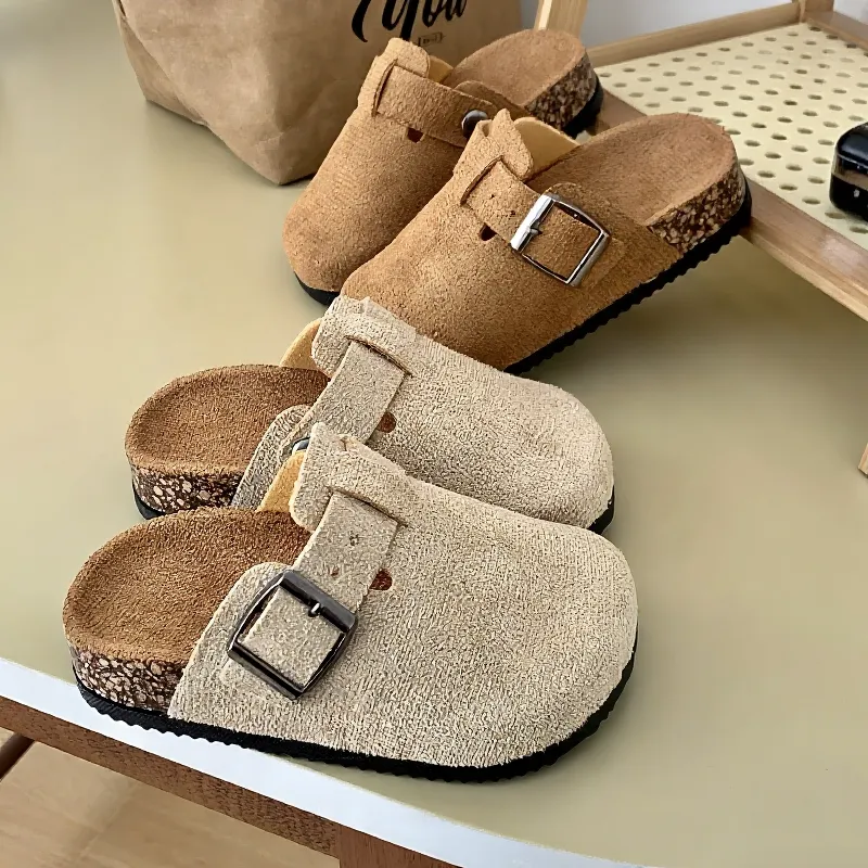 Children's Outdoor Slippers – Casual Flat Shoes for All Seasons
