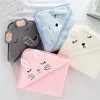 Baby Hooded Towel – Cartoon Animal Bathrobe & Swaddle Wrap