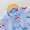 Dinosaur Print Shirt & Shorts Set for Infants & Toddlers