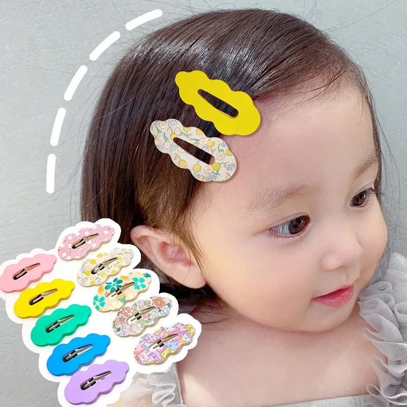 Cute Cartoon Baby Hairpins – Girls’ Kawaii Hair Clips Set