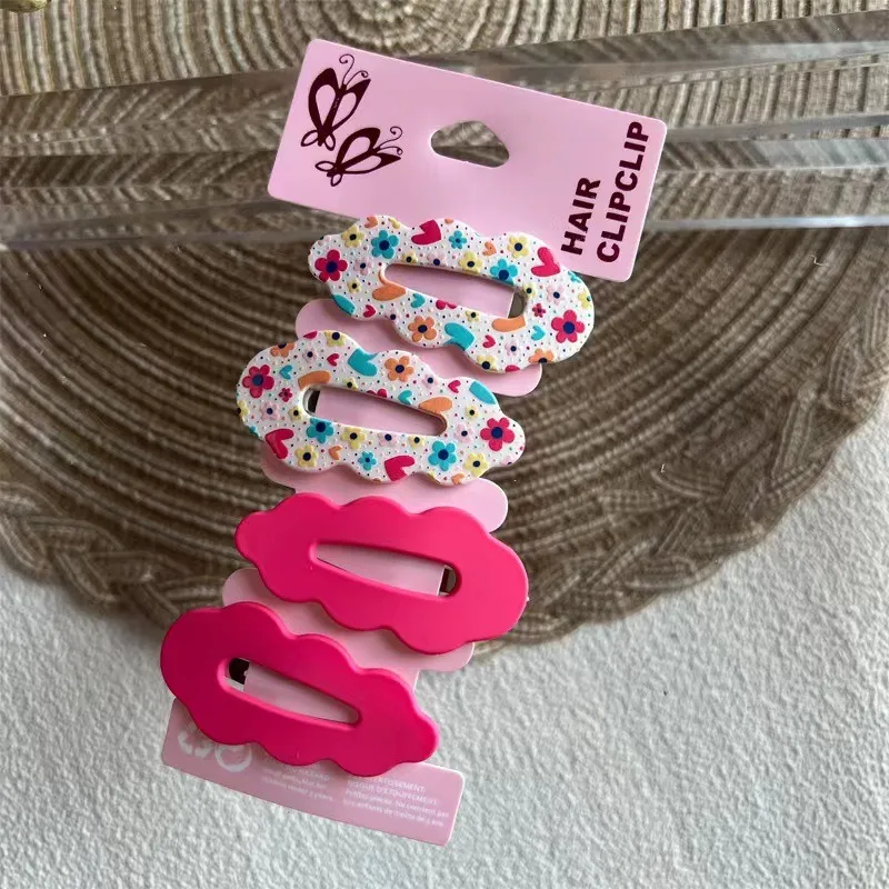 2025 Cute Cartoon Baby Hairpins Set Children Girls Kids Kawaii Hair Clips Pin Barrettes Accessories Hairgrips Headdress Headwear