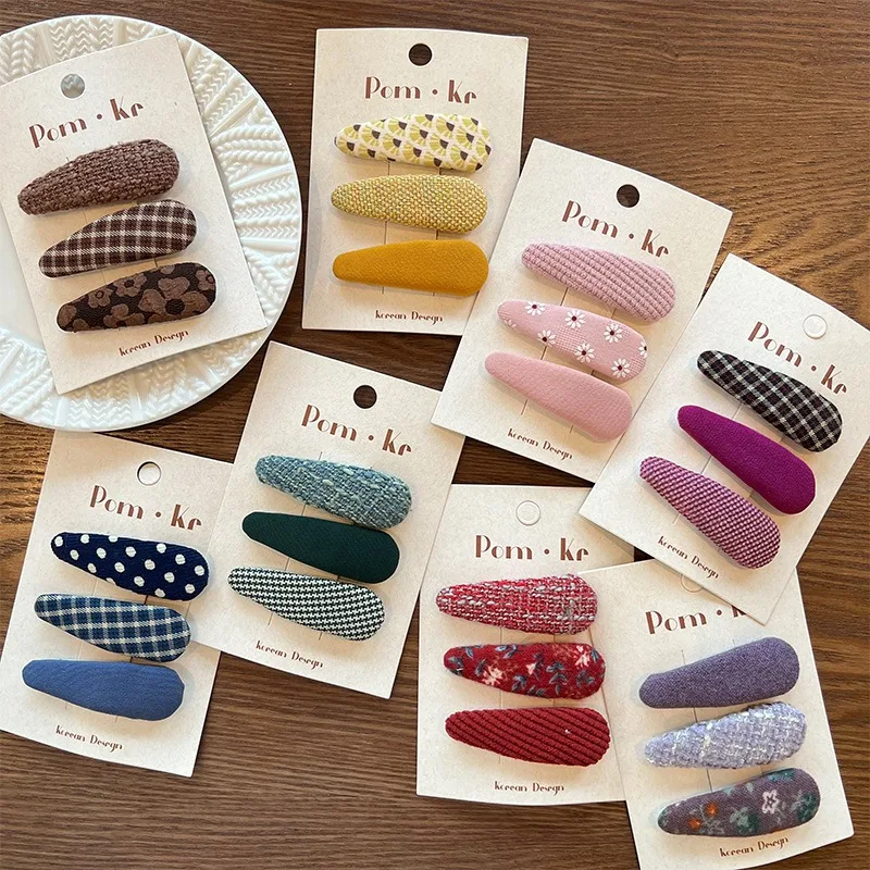 Korean Floral Hair Clips & Barrettes for Women – Fashion Headwear