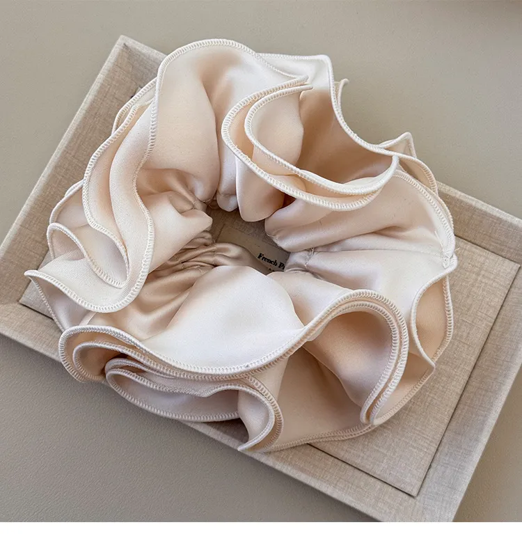 Large hair ties scrunchies accessories for women girl elastic band korean rubber vintage popular leading fashion adults kpop new