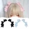 Kawaii Bow Hairclip – Anime Lolita Headdress for Cosplay & Uniforms