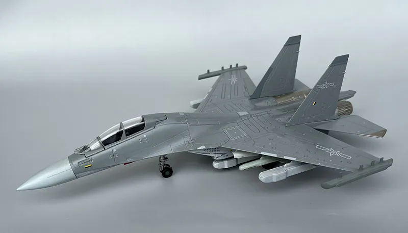 1/72 Scale J16D J-16D Fighter Aircraft Model Souvenir Planes Ornaments Toy Display