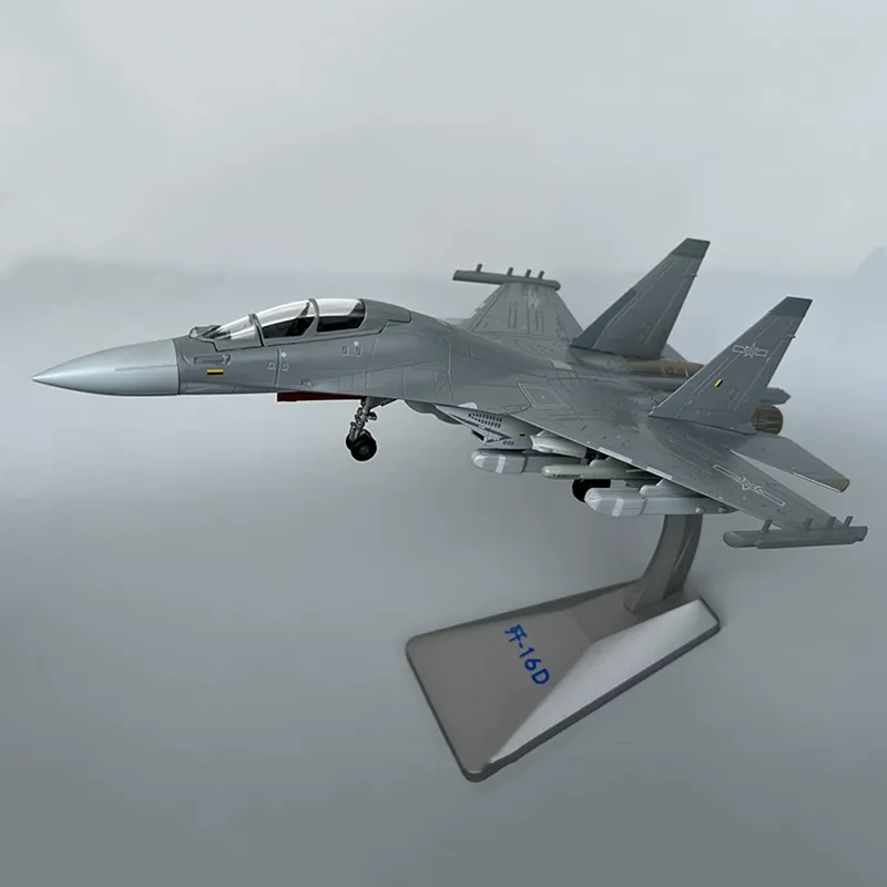 1/72 Scale J16D J-16D Fighter Aircraft Model Souvenir Planes Ornaments Toy Display
