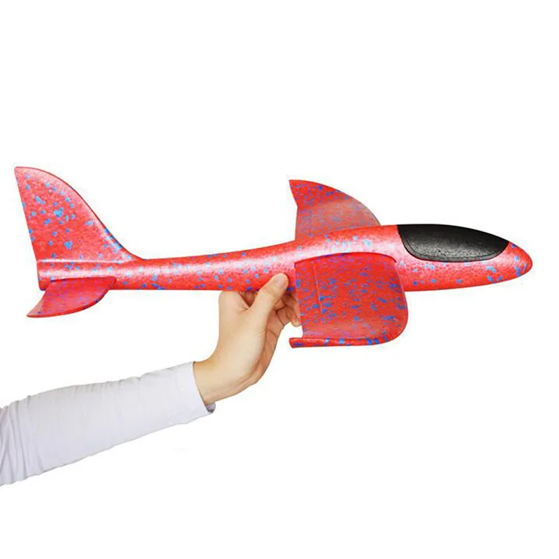 49CM Hand Throw  Free Fly Glider Planes Foam  Model EPP  Breakout Aircraft Party Game Children Outdoor Fun Gift Toys For Kids