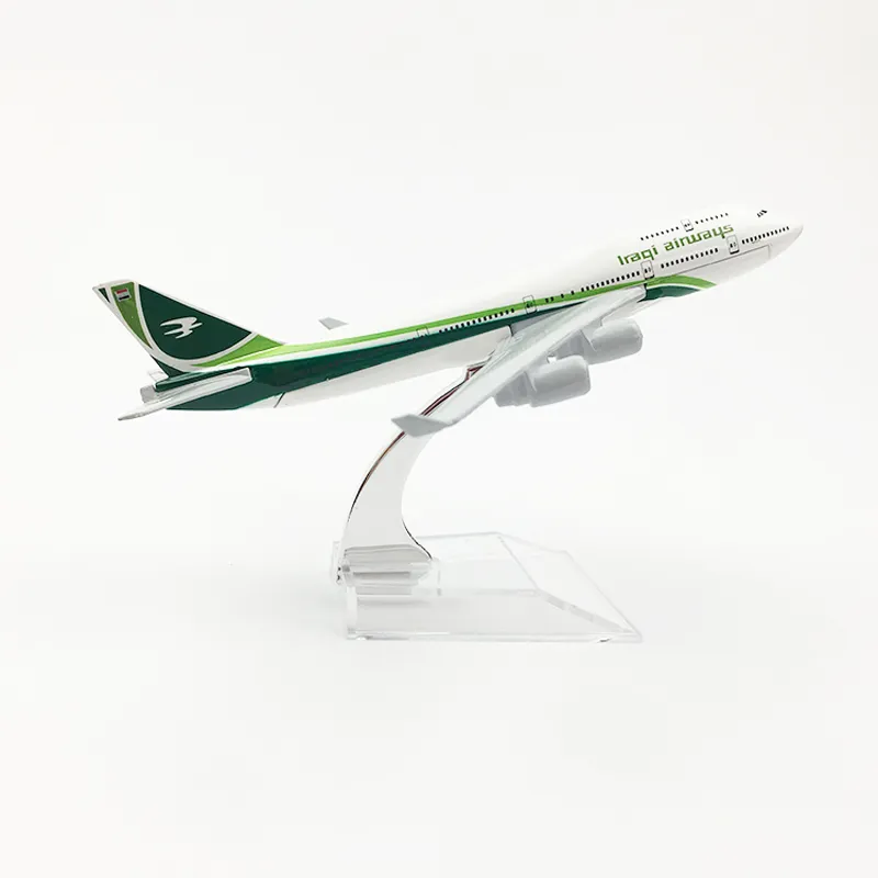 JASON TUTU 16cm Iraqi Airways Boeing 777 Plane Model Airplane Model Aircraft Model 1:400 Diecast Metal Airplanes Plane Toys