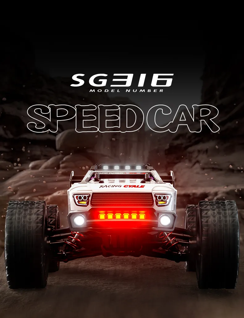 ZLL SG316 MAX/PRO 1:16 High Speed Drift Racing Car 80KM/H Or 40KM/H Brushless Motor 4WD RC Car Off Road Car Toys For Kids Gifts